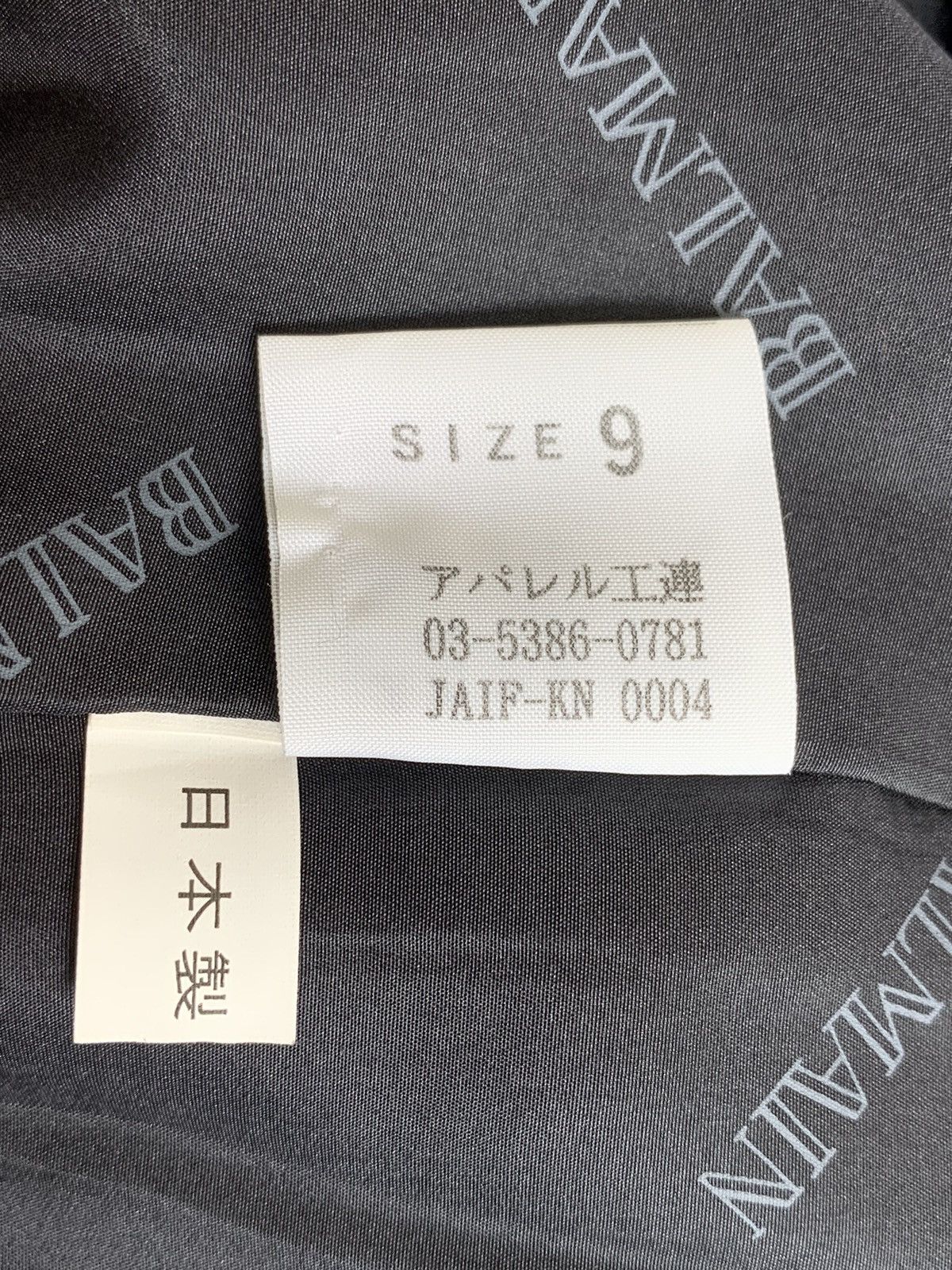 Balmain Balmain Japan Angola Silk Black Longcoat Size US S / EU 44-46 / 1 - 10 Thumbnail