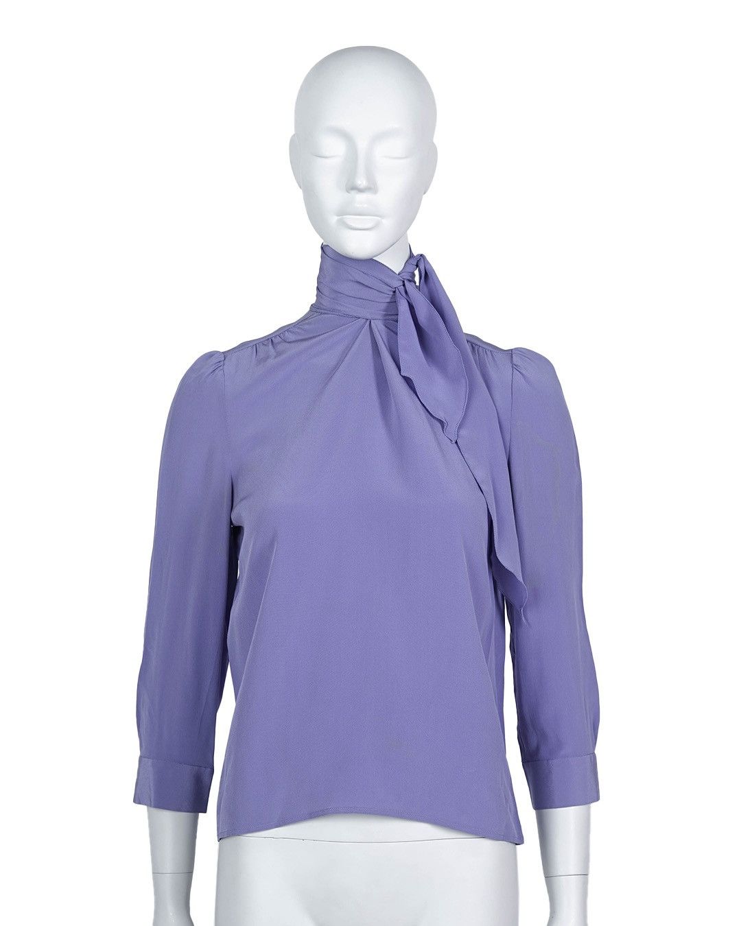 Prada Prada S/S2000 Runway Violet Blouse Size M / US 6-8 / IT 42-44 - 2 Thumbnail