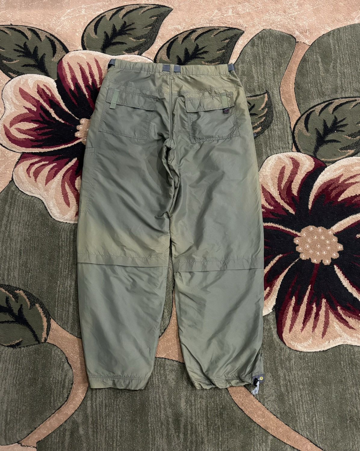 Ecko Unltd. × Hobo × JNCO RARE🔥HOBO DNM BAGGY PARACHUTE SURVIVAL NYLON PANTS Size US 35 - 3 Thumbnail