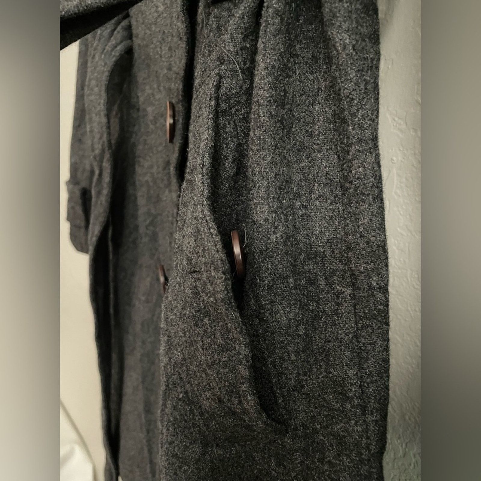 Timberland Timberland 100% Wool Women Jacket Belted Waist XS Size XS / US 0-2 / IT 36-38 - 4 Thumbnail