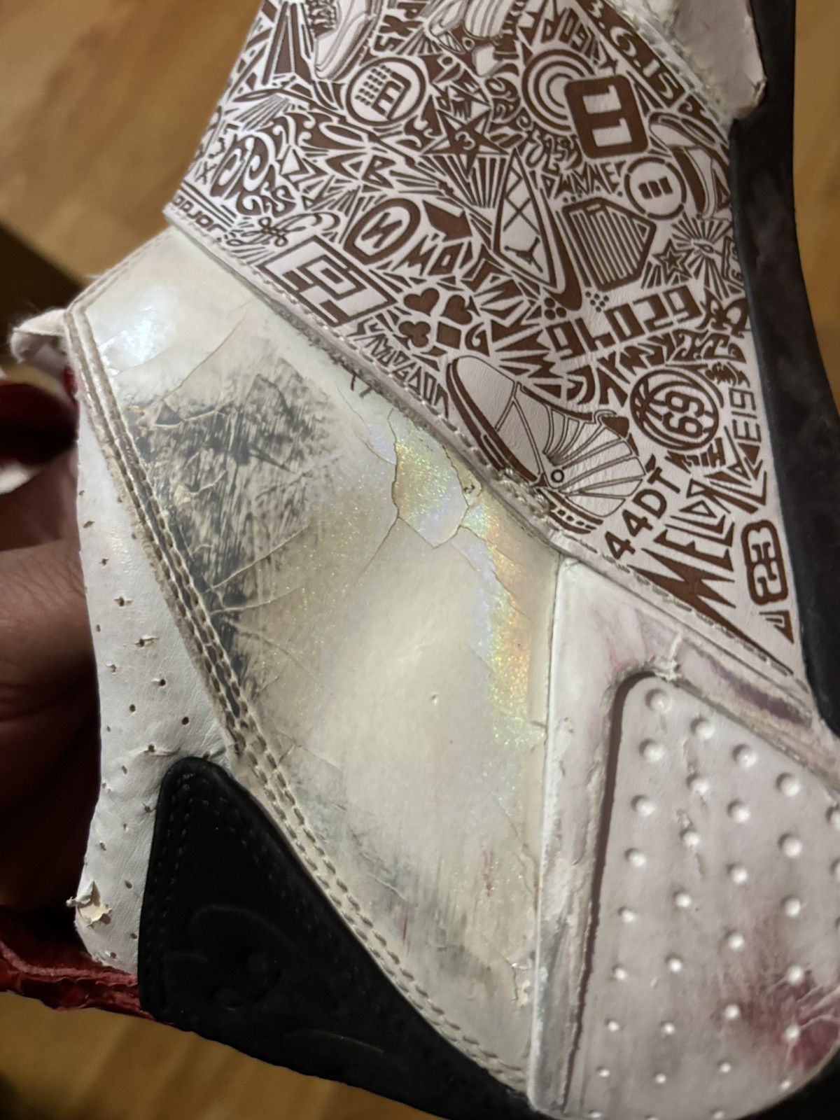 Jordan Brand Air Jordan 20 Varsity Red, SIZE 10.5, Pre-Owned, RARE Size US 10.5 / EU 43-44 - 12 Thumbnail