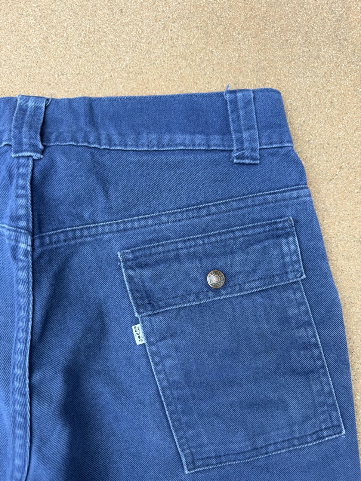 Levi's Vintage 70’s Levi’s 646 Bellbottom Flare Faded Pants 34x27 Size US 34 / EU 50 - 8 Thumbnail