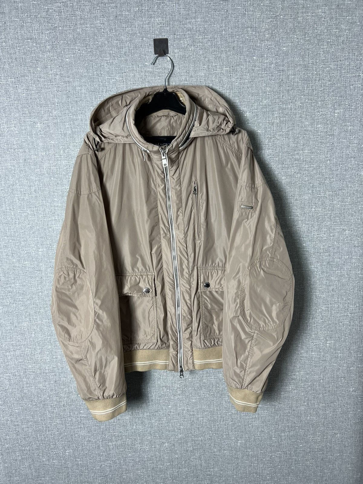 Hackett Hackett London Nylon Jacket Windbreaker Size US XL / EU 56 / 4 - 10 Thumbnail