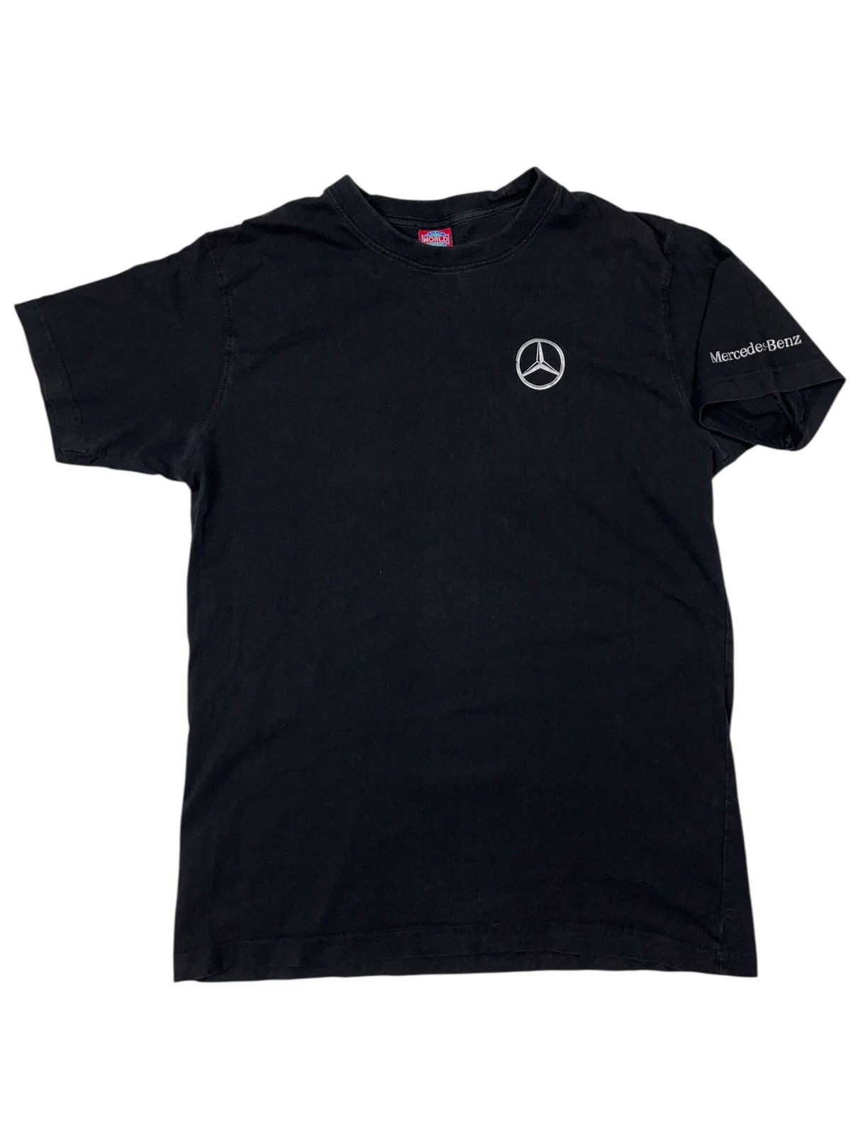 Mercedes-Benz Vintage 90s Mercedes-Benz eCitaro Bus Big Logo T-shirt Size US XL / EU 56 / 4 - 1 Thumbnail