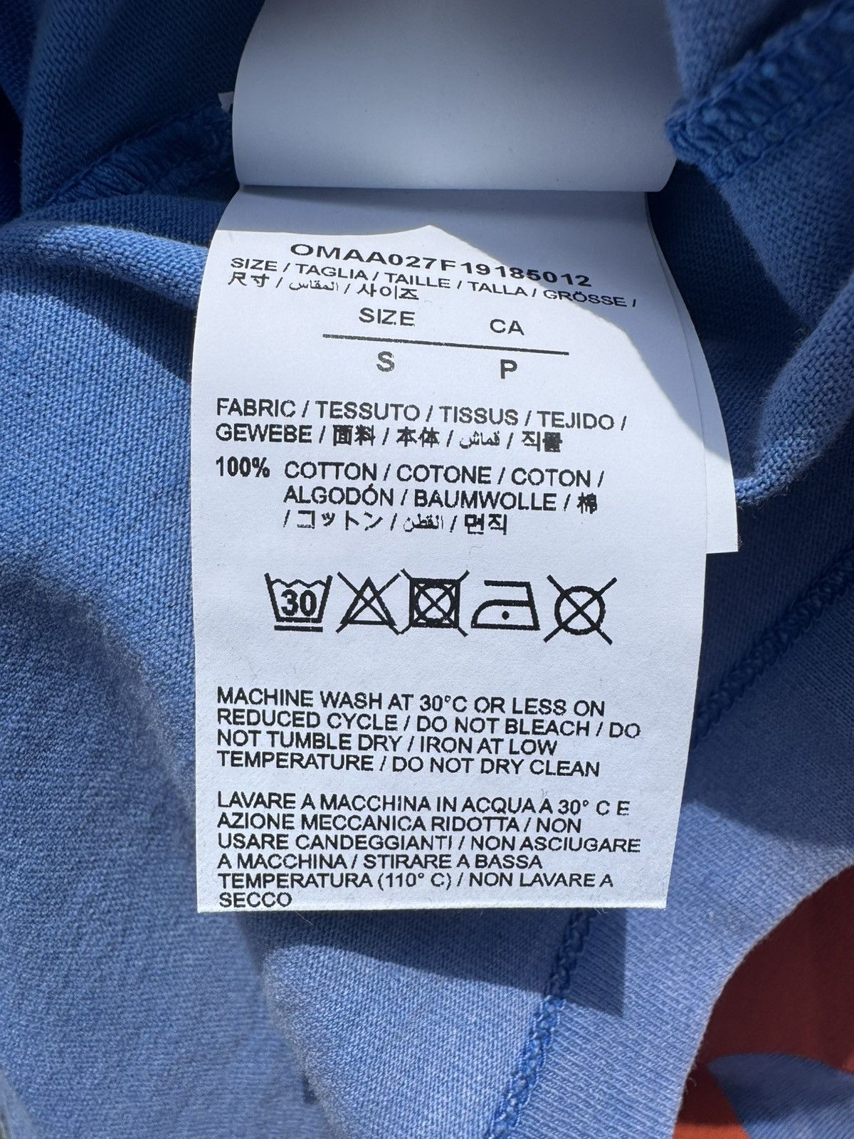Off-White Off-white puzzled shirt Size US S / EU 44-46 / 1 - 5 Thumbnail