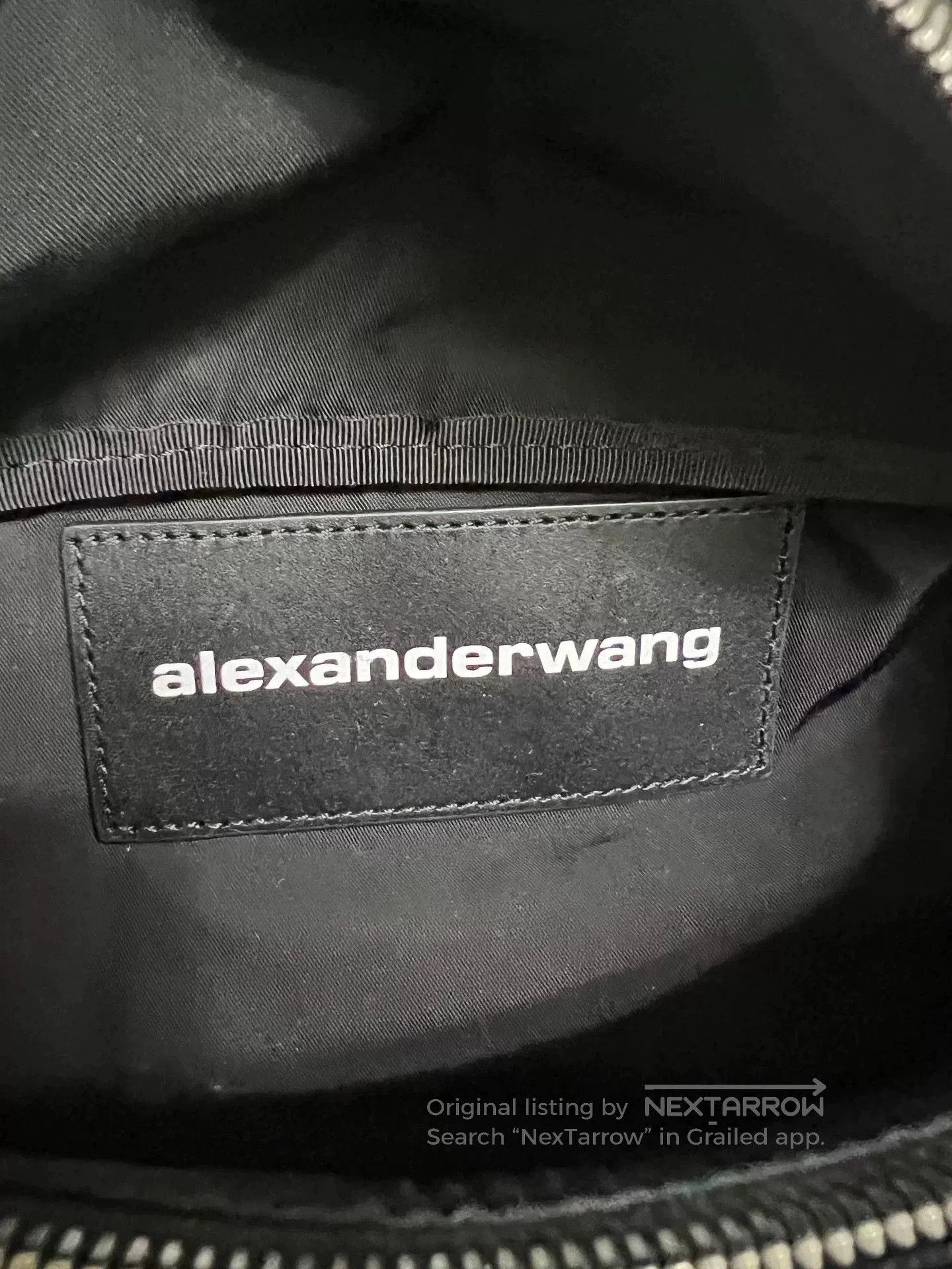 Alexander Wang Alexander Wang Black Leather Fanny Pack. Size ONE SIZE - 5 Thumbnail