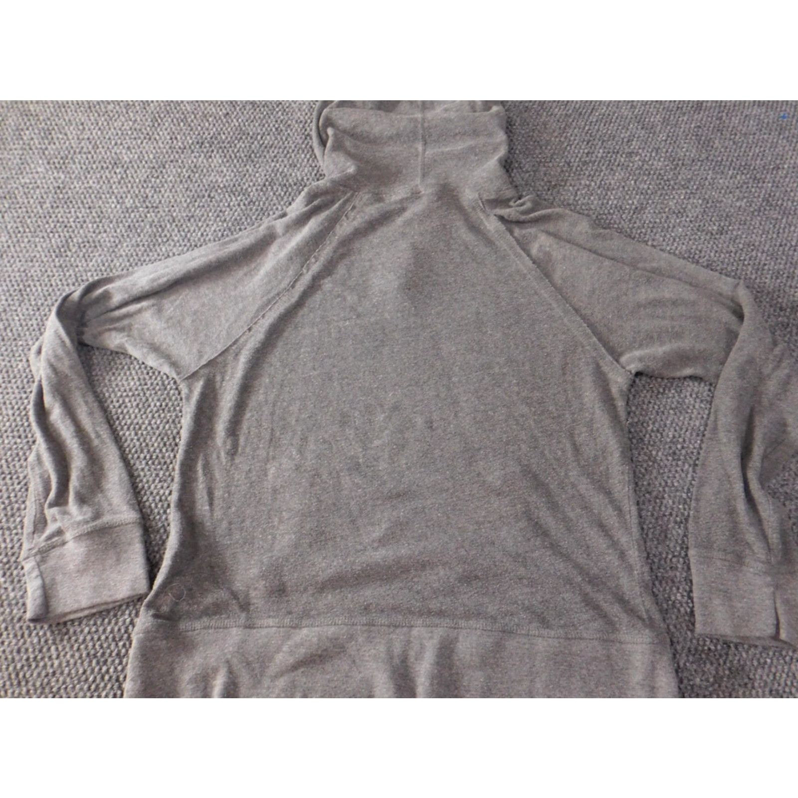 Vintage MV Sport Sweater Female Large Gray Dolman Sleeve Crew Neck Pullover Casual Knit Cotton Camouflage Sports Fall Size L / US 10 / IT 46 - 7 Thumbnail
