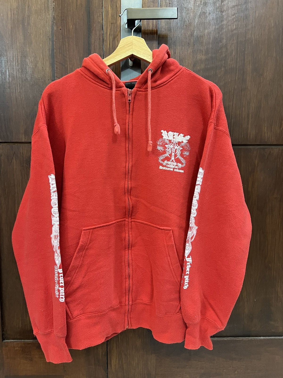 If Six Was Nine × Japanese Brand × Le Grande Bleu (L.G.B.) Vintage Raise Y2K Hoodies Size US L / EU 52-54 / 3 - 3 Thumbnail