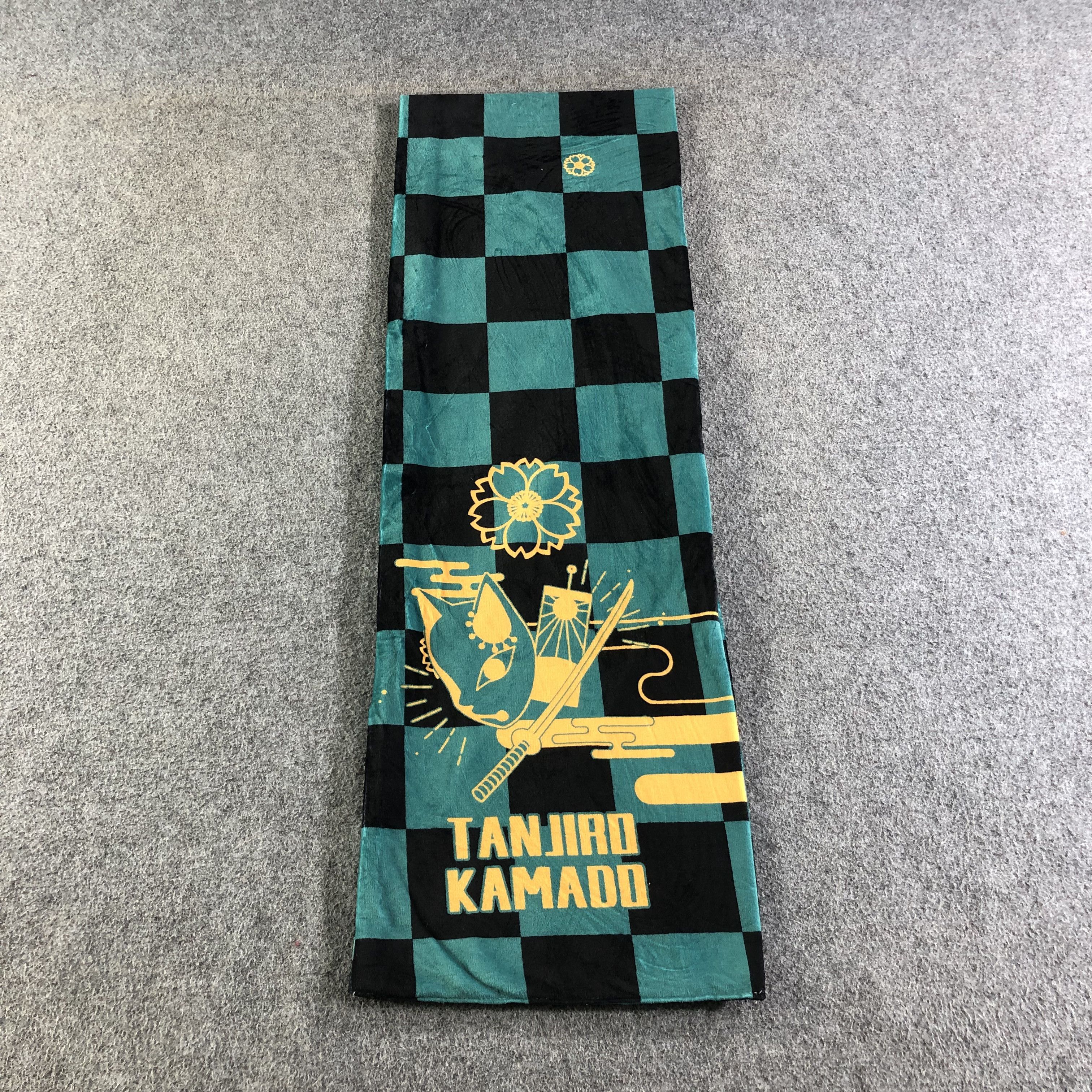 Anime Tanjiro Demon Slayer Scarf Muffler V1867 Size ONE SIZE - 1 Thumbnail