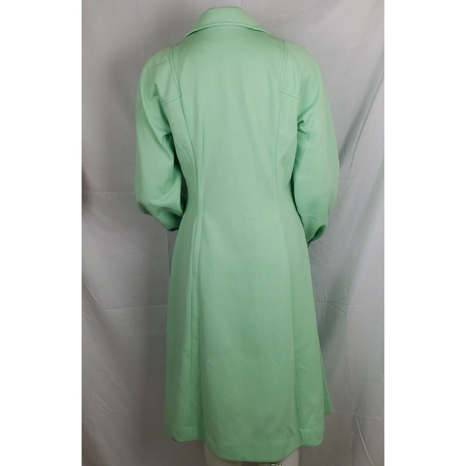 Vintage Vtg Mod Dress Womens S/M Mint Green Vintage Polyester Knit R Size M / US 6-8 / IT 42-44 - 4 Thumbnail