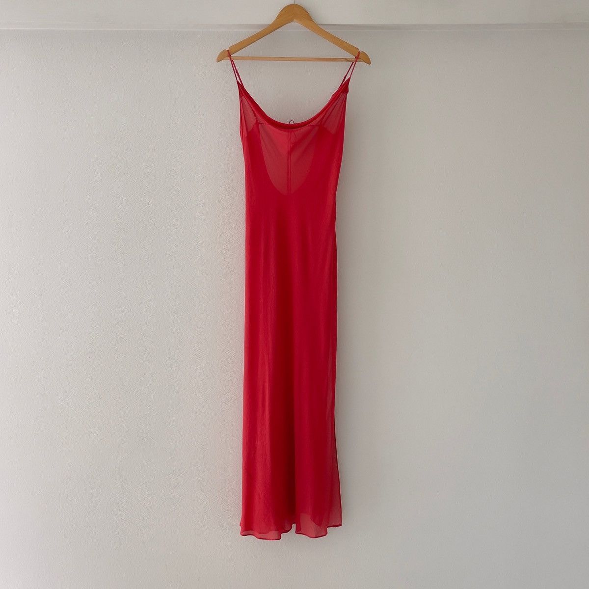 Victoria's Secret Victoria’s Secret Red Silk Chiffon Slip Dress (XS–S) Size S / US 4 / IT 40 - 13 Thumbnail
