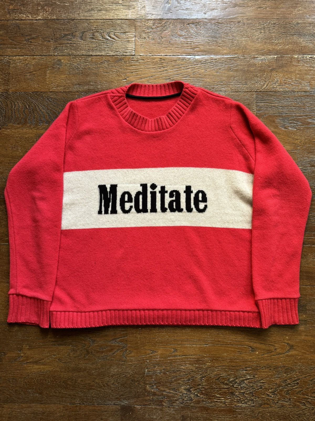 The Elder Statesman The Elder Statesman Meditate Cashmere Sweater Size US XL / EU 56 / 4 - 1 Thumbnail