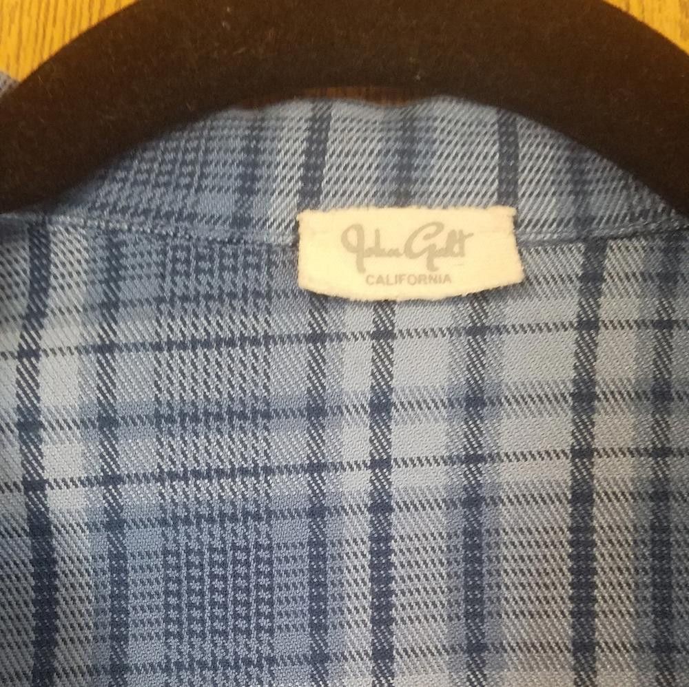 Designer John Gault Button Down Crop Top Size ONE SIZE - 3 Thumbnail