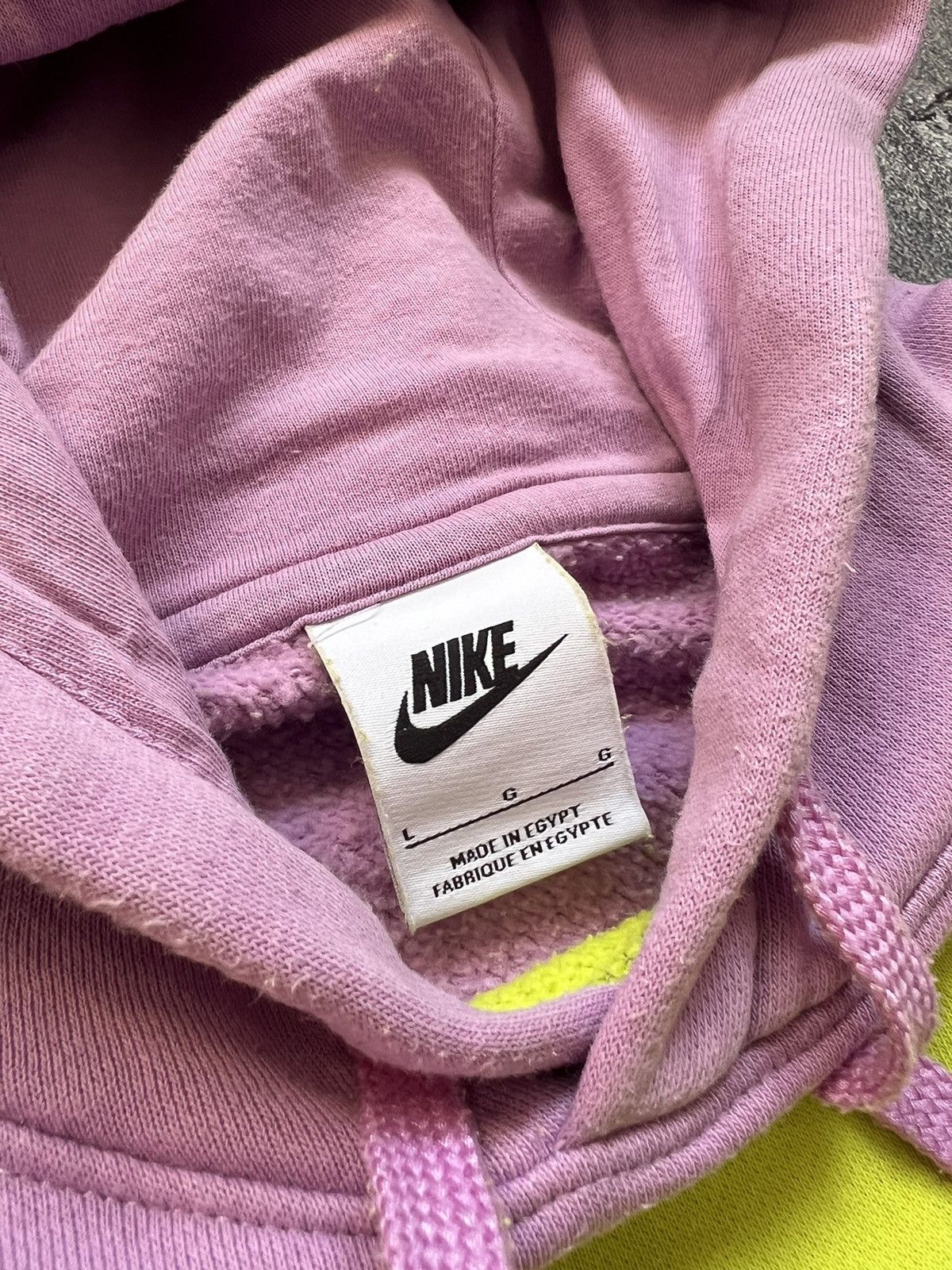 Nike × Vintage Nike Boxy Baggy Erl Style Oversize Hoodie Size US L / EU 52-54 / 3 - 6 Thumbnail