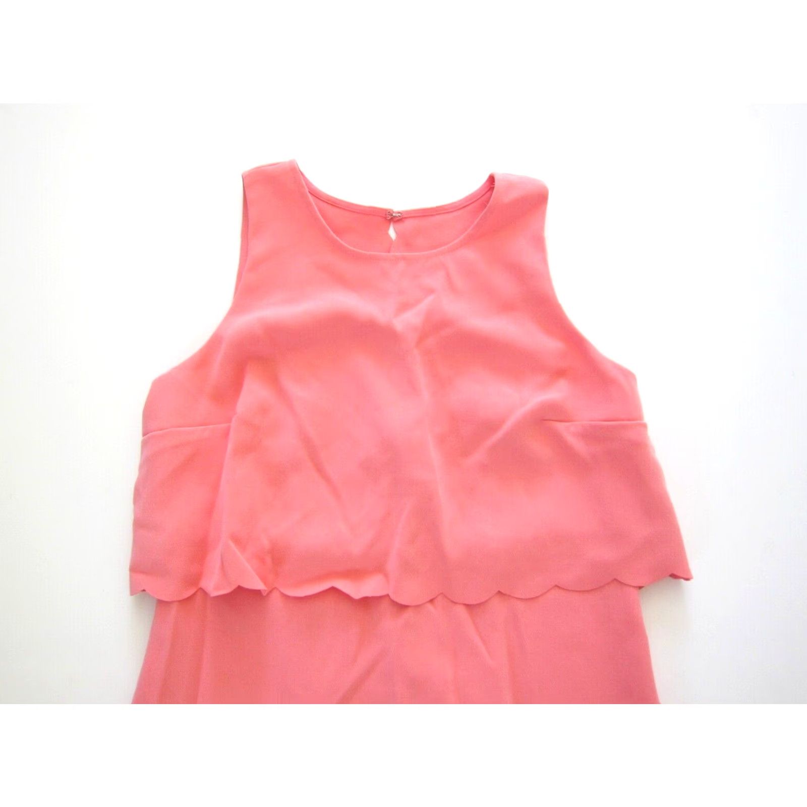 Loft VINTAGE Ann Taylor Loft Pink Stretch Sleeveless Sheath Shift Tank Dress Woman 6 Size M / US 6-8 / IT 42-44 - 3 Thumbnail