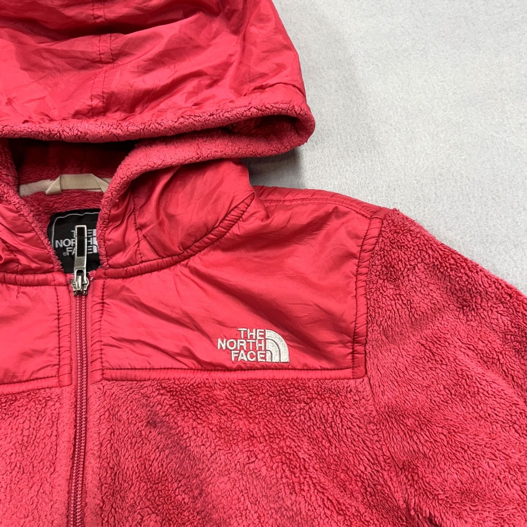The North Face The North Face Jacket Womens M Pink Fleece Hooded Full Zip Cozy Warm Hoodie Size M / US 6-8 / IT 42-44 - 2 Thumbnail