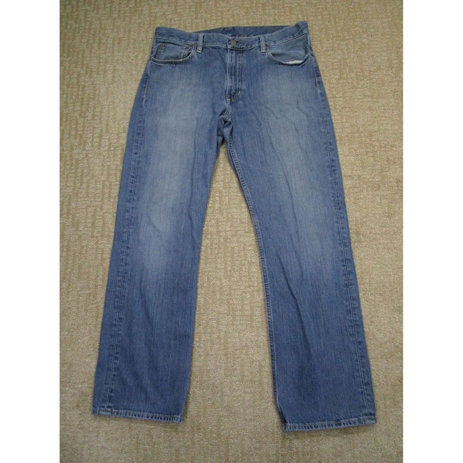 Polo Ralph Lauren Polo Ralph Lauren Jeans Men 34x30 Blue Straight Classic Fit Pants Light Wash Size US S / EU 44-46 / 1 - 2 Thumbnail