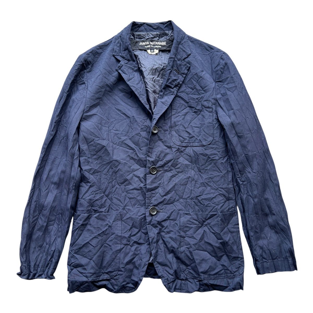 Junya Watanabe 🔥 JUNYA WATANABE COMME DES GARCONS PLEATED LAZER JACKET Size US XS / EU 42 / 0 - 4 Thumbnail