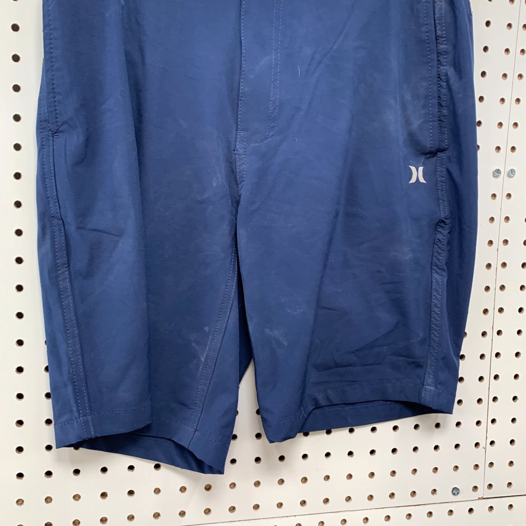 Hurley VINTAGE Hurley Chino Shorts Mens Size 30x10 Blue Casual Shirt 2000s Men Size US 30 / EU 46 - 3 Thumbnail