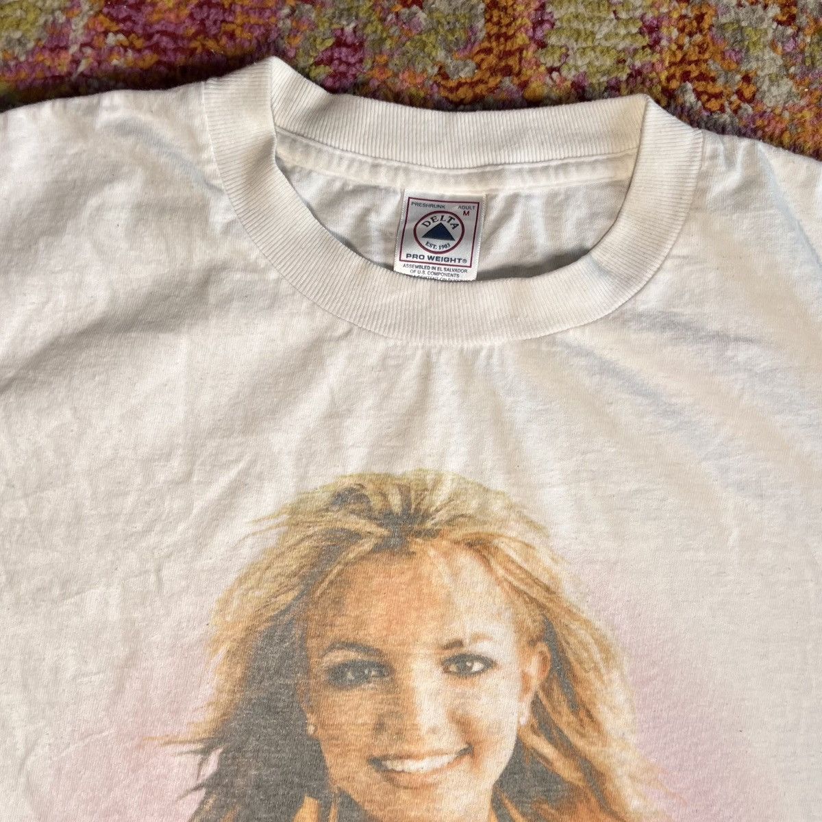Delta Vintage Britney Spears Oops Tour 2000 T Shirt Y2K Size M Size M / US 6-8 / IT 42-44 - 3 Thumbnail