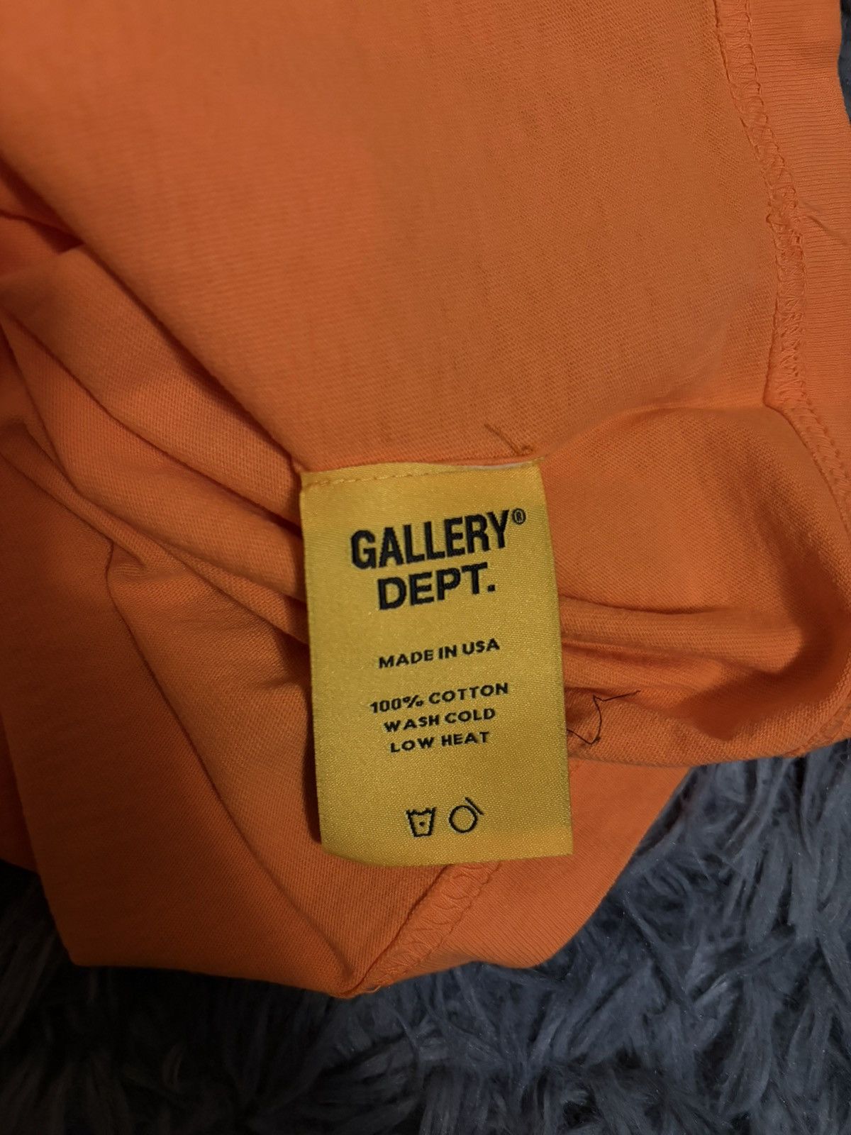 Gallery Dept. Gallery Dept Orange Tshirt Size US L / EU 52-54 / 3 - 6 Thumbnail