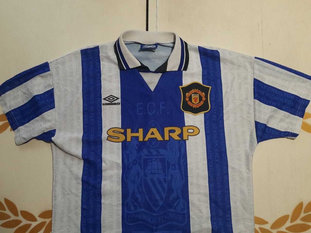 Umbro Umbro Manchester United Third Jersey 1994-1996 Size US L / EU 52-54 / 3 - 3 Thumbnail