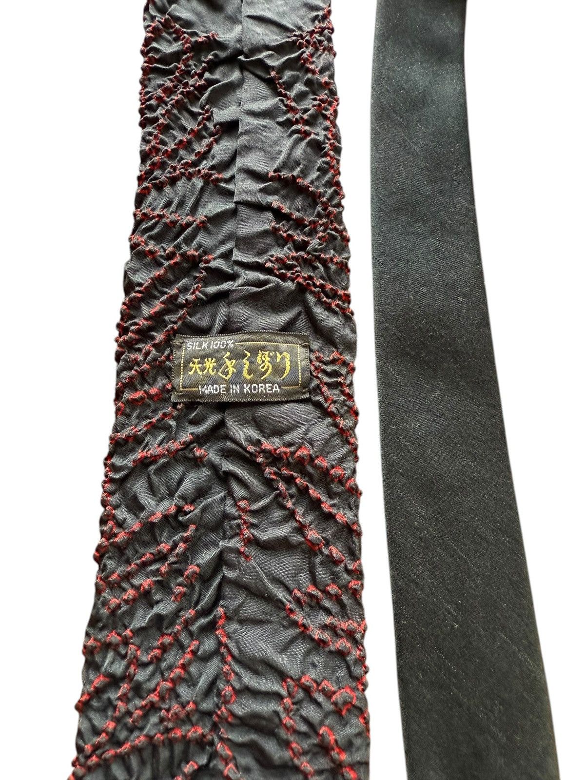 Other Crimson Embers – Korean Vintage Shibori Tie Size ONE SIZE - 9 Thumbnail