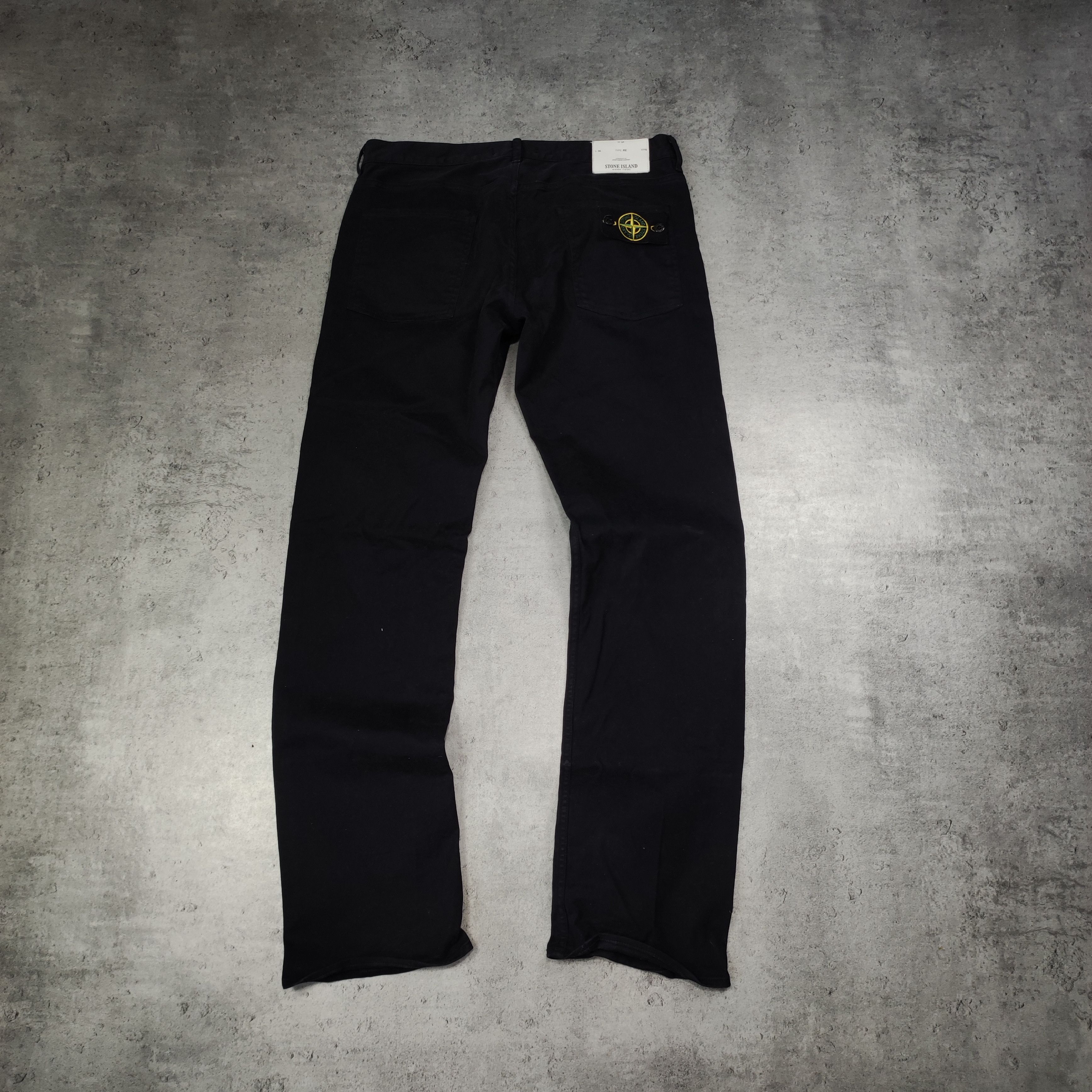 9/10 Perfect Stone Island Classic 2010 Black Straight Denim