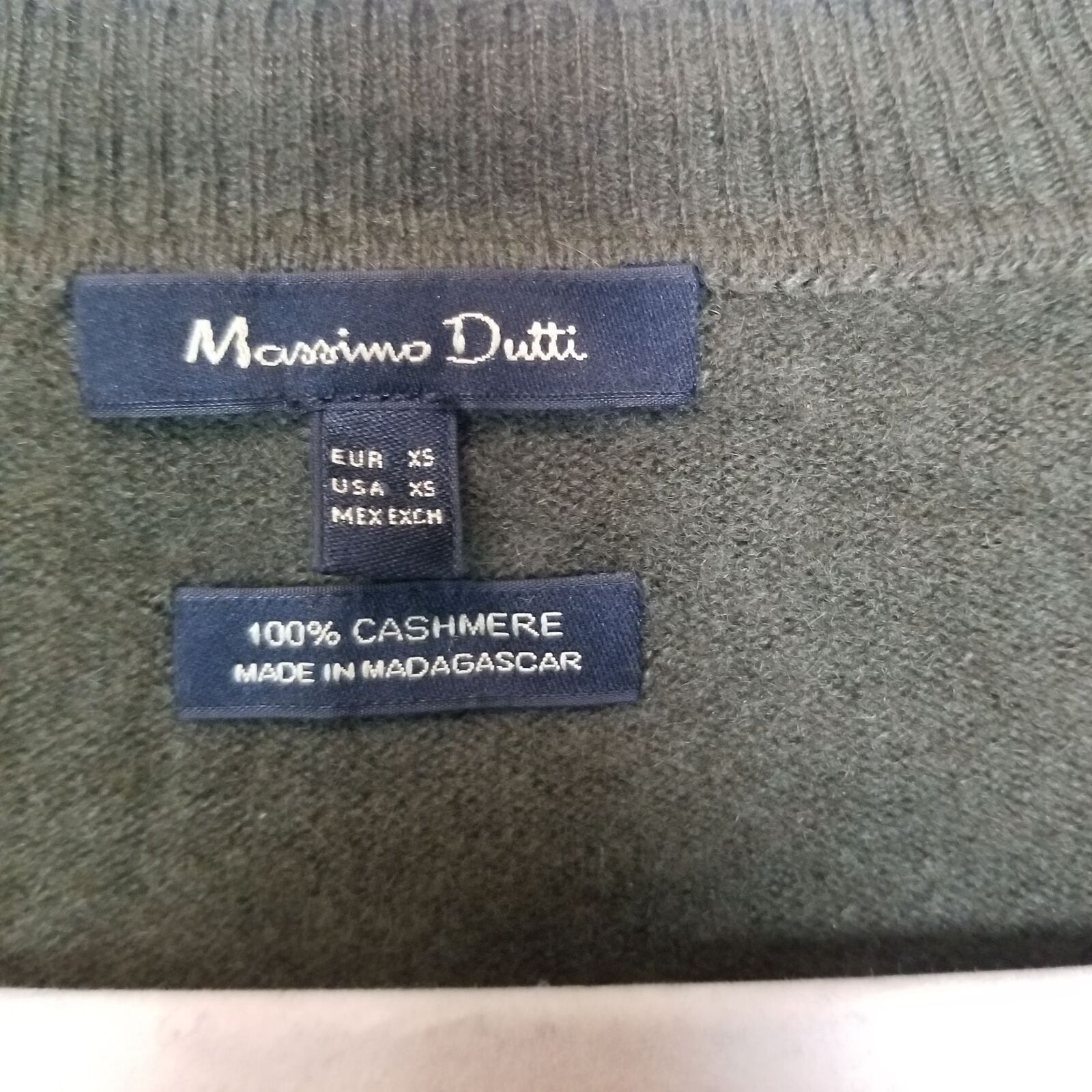 Massimo Dutti Massimo Dutti Womens Cashmere Sweater XS Classic Preppy Size XS / US 0-2 / IT 36-38 - 6 Thumbnail