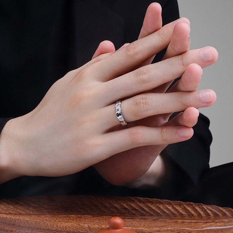 Jewelry Modern Jewelry Rings Open Size Chrome Ring (Size 7-13) Size ONE SIZE - 1 Thumbnail