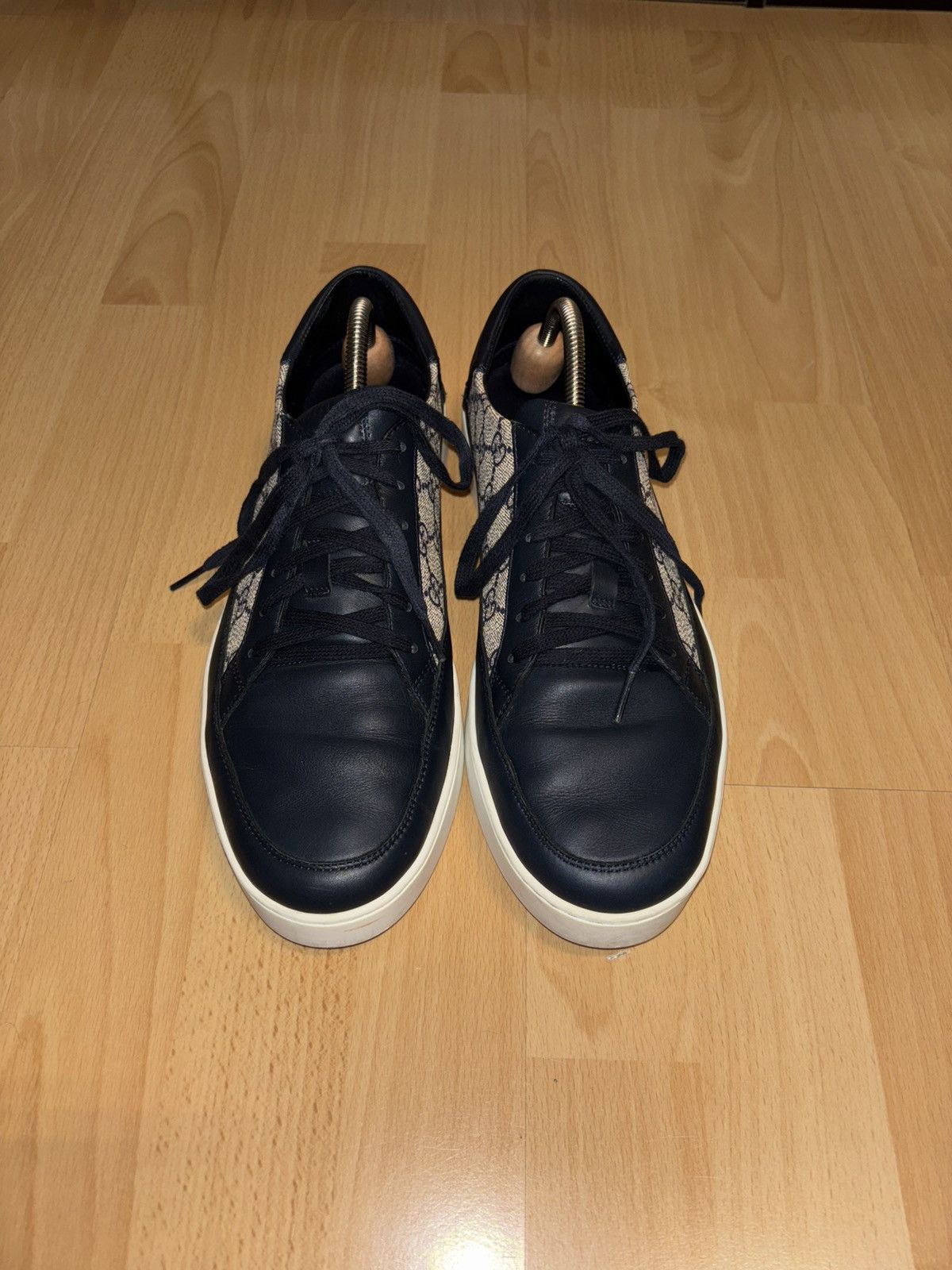 Gucci Gucci Common GG Supreme Navy Size US 11 / EU 44 - 2 Thumbnail