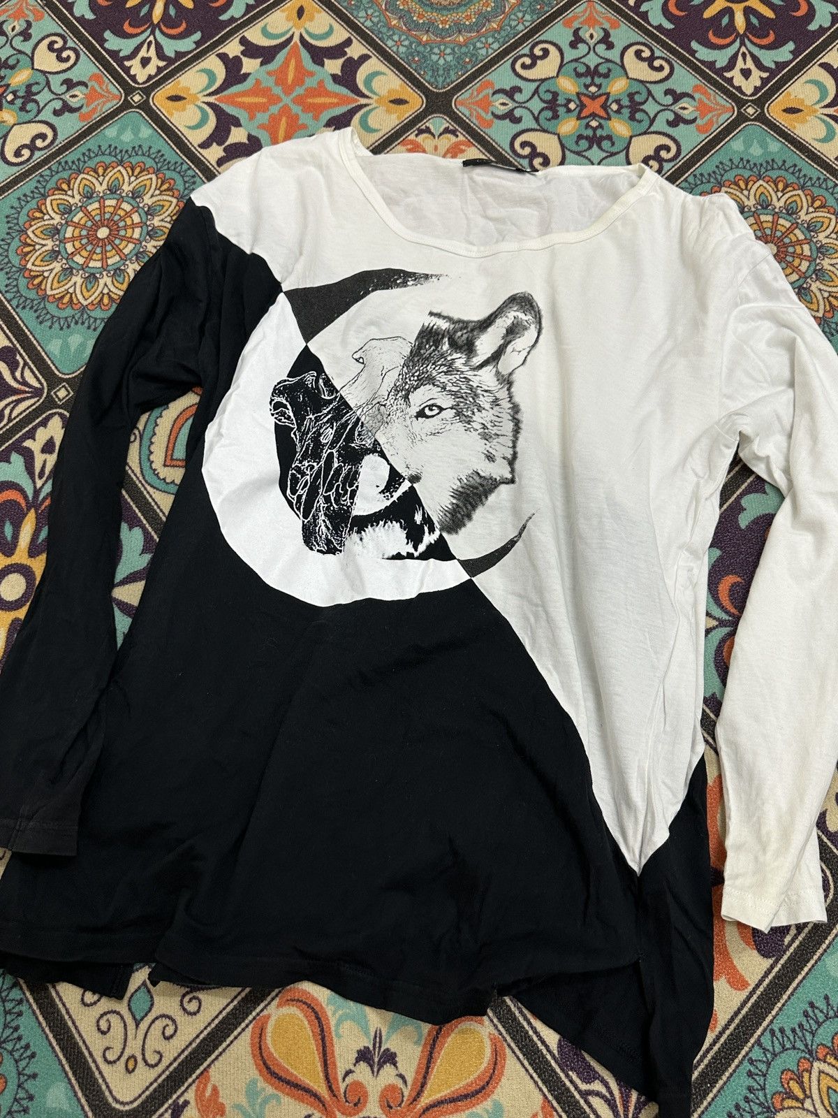 CIVARIZE Civarize Japan Punk Reconstruct Black/White L/S Size US M / EU 48-50 / 2 - 12 Thumbnail