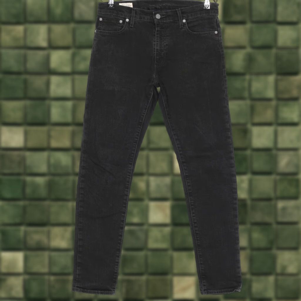Levi's LEVI’S 512 Jeans Men Slim Tapered 30x30 Premium Big E Stretch DZ7757 Jeans Men 30 Black Stylish 5-Pocket Denim Dark Wash Size US 30 / EU 46 - 1 Thumbnail