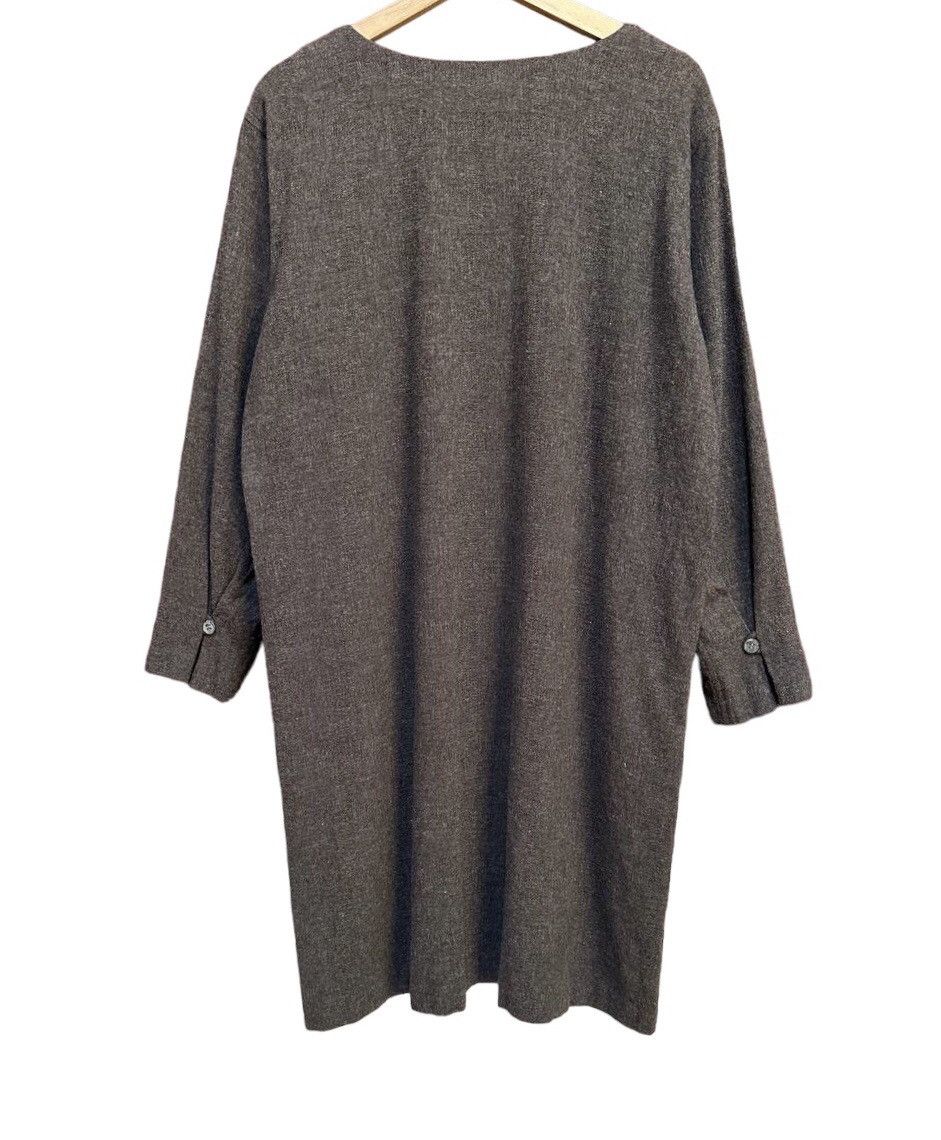 Issey Miyake Plantation Plain Linen Dress Size M / US 6-8 / IT 42-44 - 5 Thumbnail