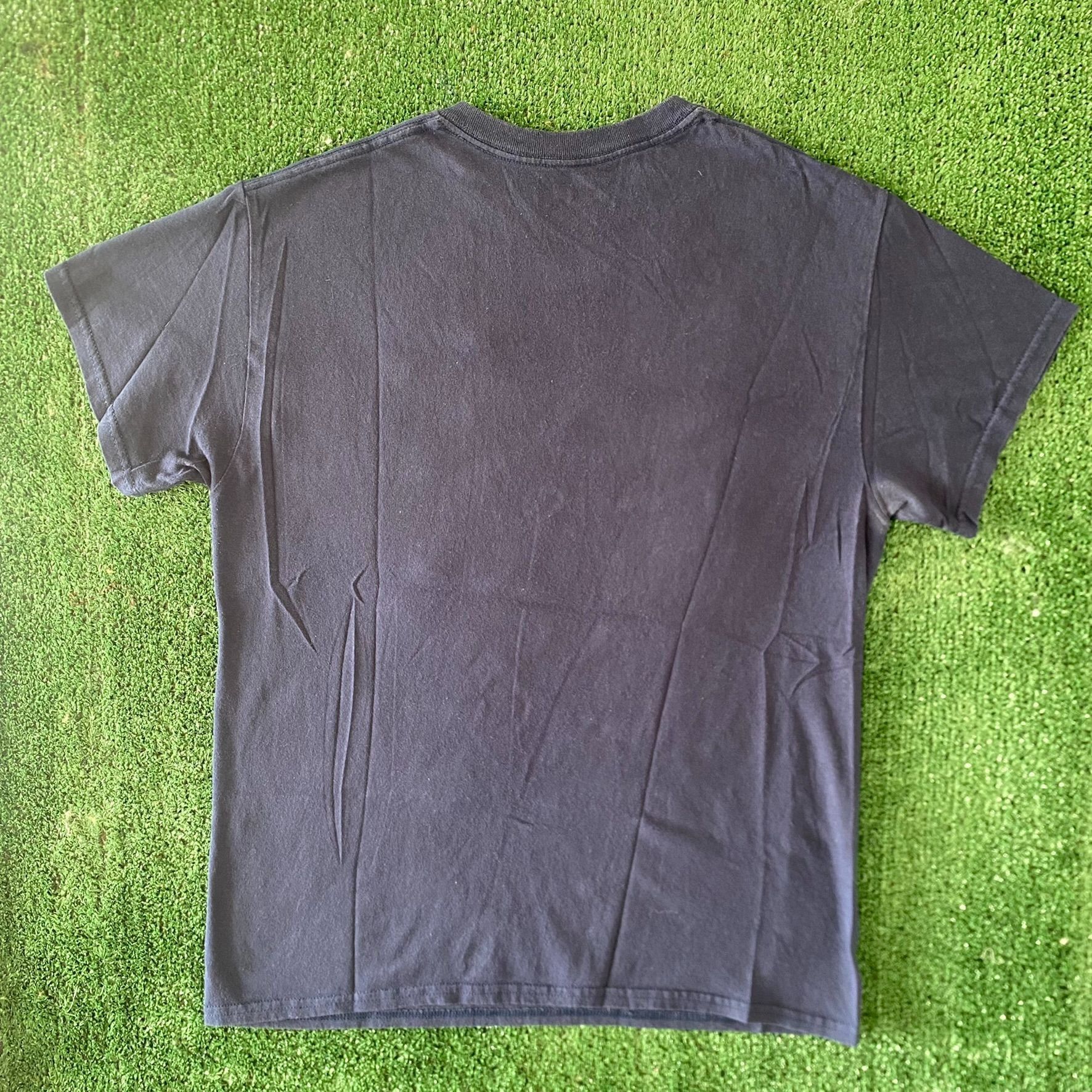 ODM No Bad Vibes Quote T-Shirt Navy Peace Skater Hippie Tee Size US M / EU 48-50 / 2 - 5 Thumbnail