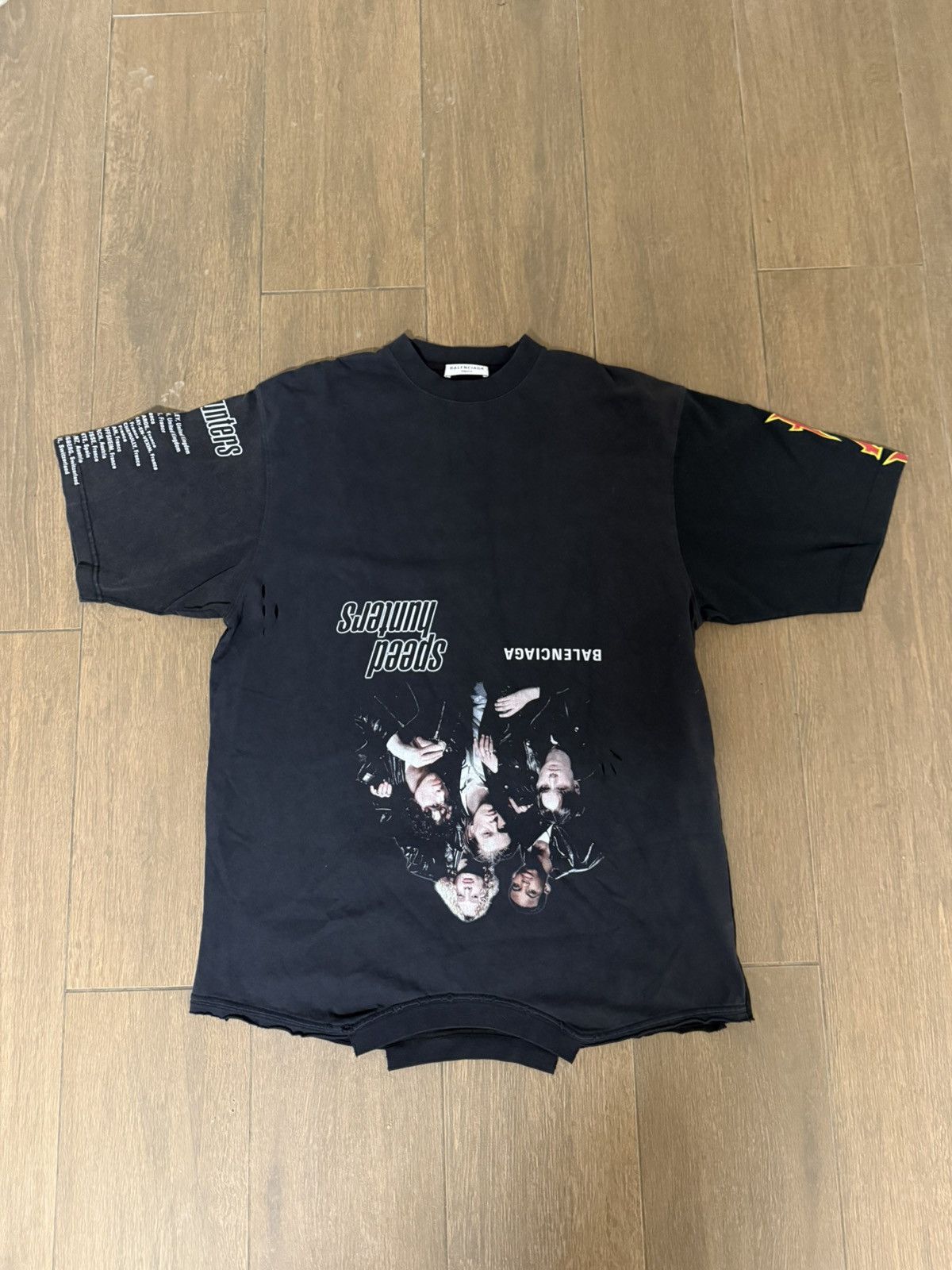 Balenciaga Balenciaga Speedhunters Metal Upside Down T Shirt | Grailed