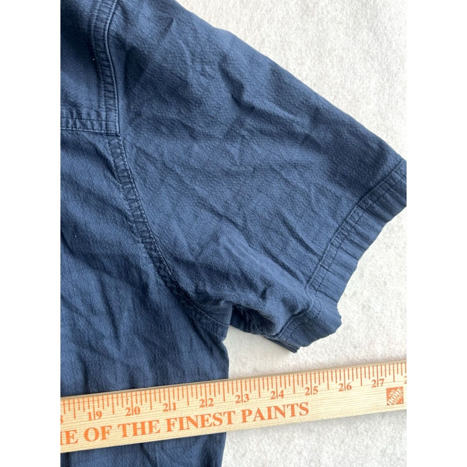 Sierra Designs Sierra Designs Shirt Mens XL Button Up Blue Cotton Outdoor Hiking Utility Button Size US XL / EU 56 / 4 - 3 Thumbnail