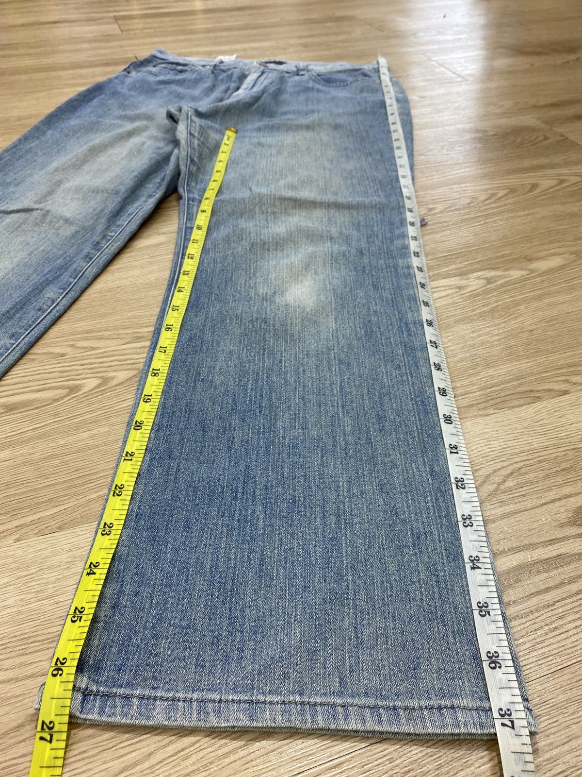 Japanese Brand Japanese Brand Faded Wash Loose Style Jeans Size US 30 / EU 46 - 9 Thumbnail
