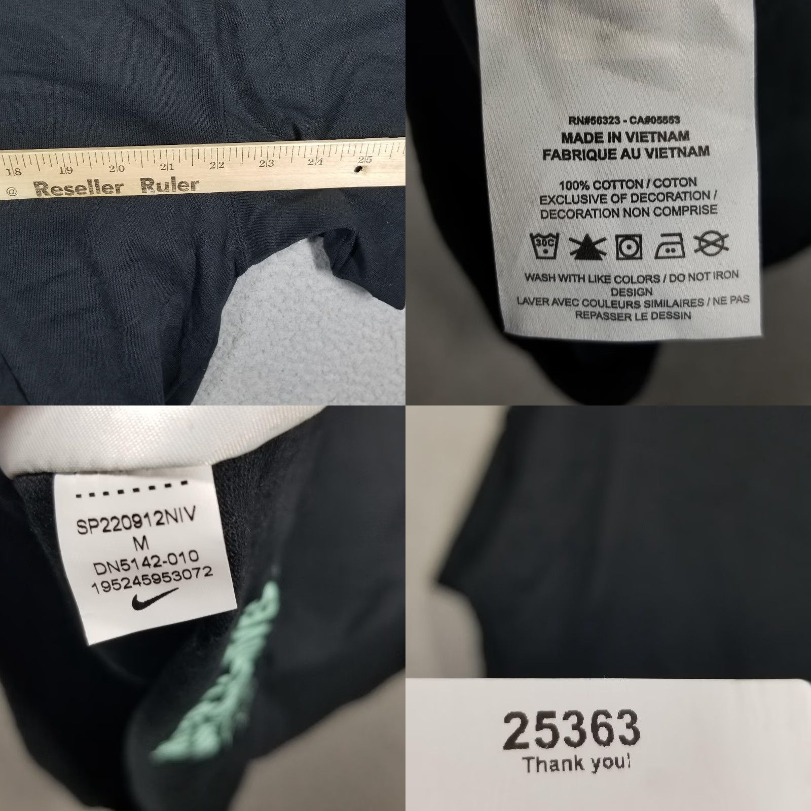 Nike NIKE SPORTSWEAR Big Air GFX Tee MEN'S BLACK T-SHIRT MEDIUM DN5142-010 Size US M / EU 48-50 / 2 - 8 Thumbnail