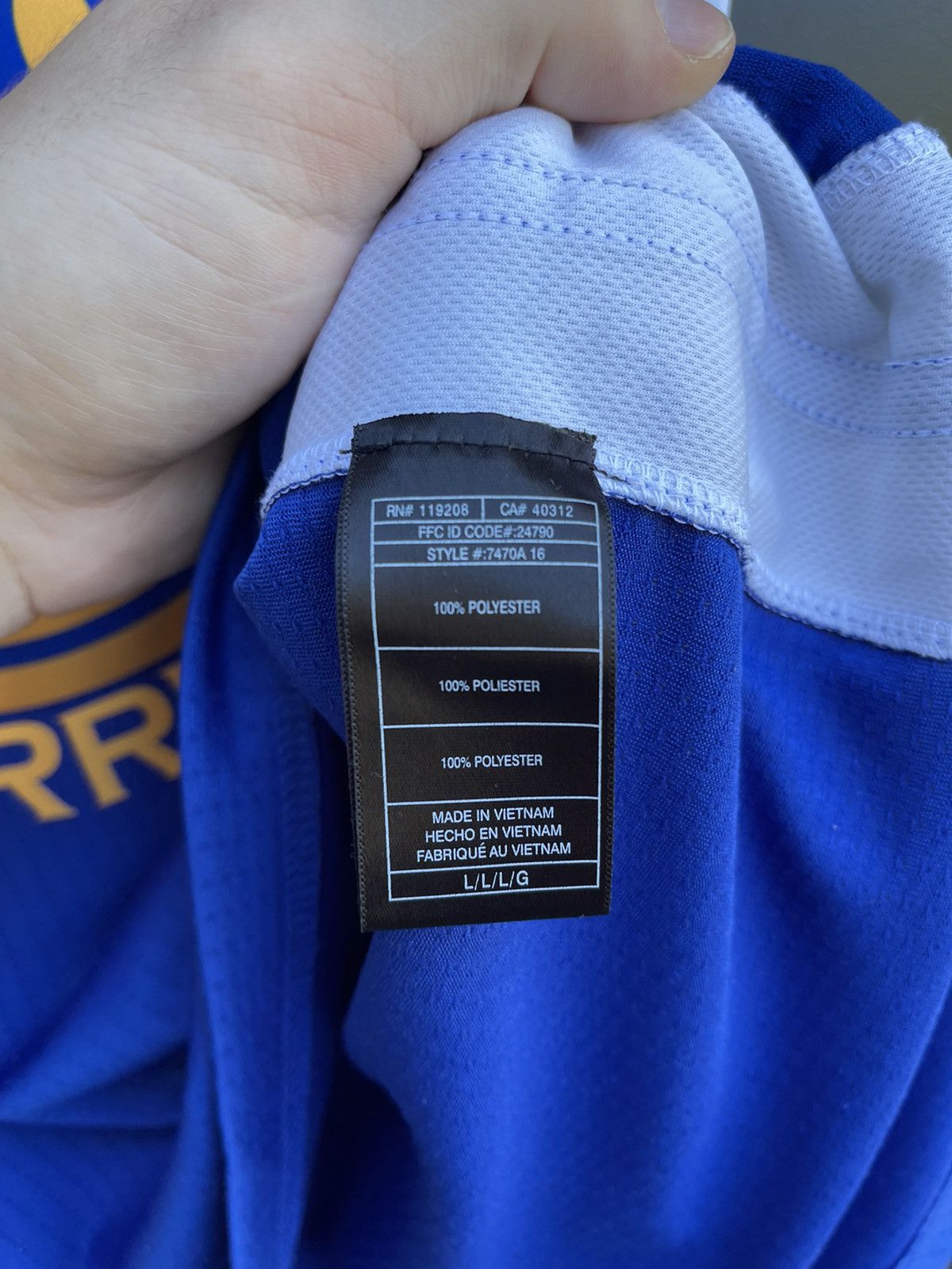 Other Adidas Golden State Warriors Stephen Curry #30 NBA Jersey Size US L / EU 52-54 / 3 - 9 Thumbnail