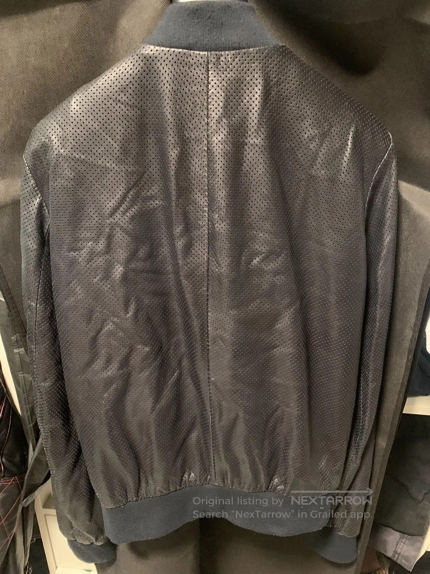 Dsquared2 stylish dsquared2 leather bomber jacket. Size US M / EU 48-50 / 2 - 2 Thumbnail