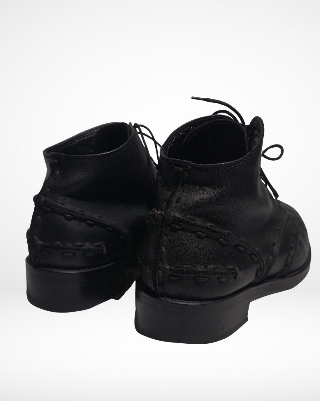 Jean Paul Gaultier JPG Homme FW04 Remade Patchwork Pirate Boots Size US 7.5 / EU 40-41 - 4 Thumbnail