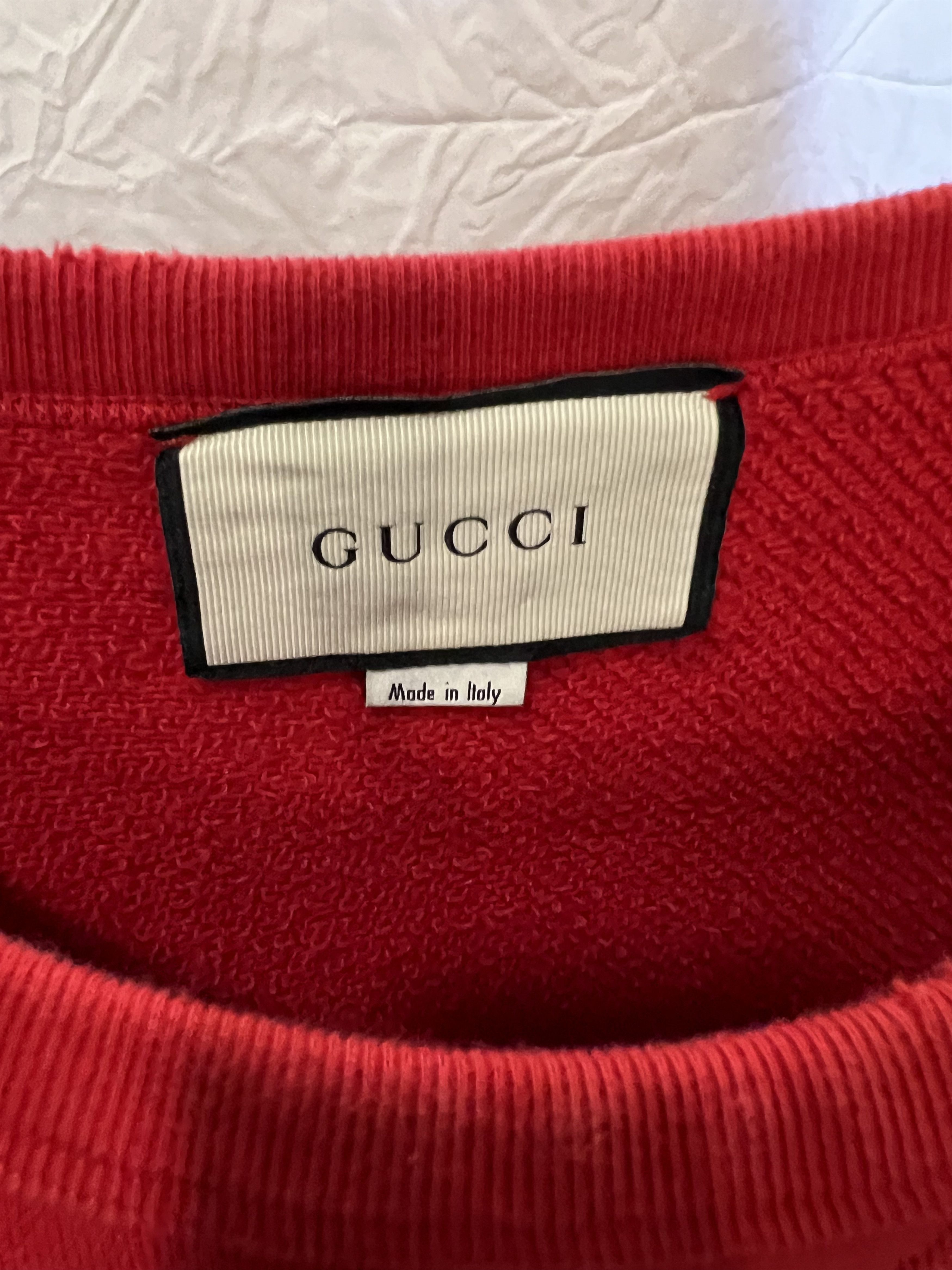 Gucci Gucci Coco Capitán Logo Sweatshirt Size US M / EU 48-50 / 2 - 2 Thumbnail