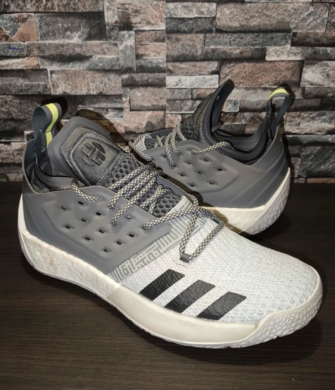 Adidas Adidas Harden Vol. 2 Basketball Sneakers Grey White Size 44 Size US 11 / EU 44 - 2 Thumbnail