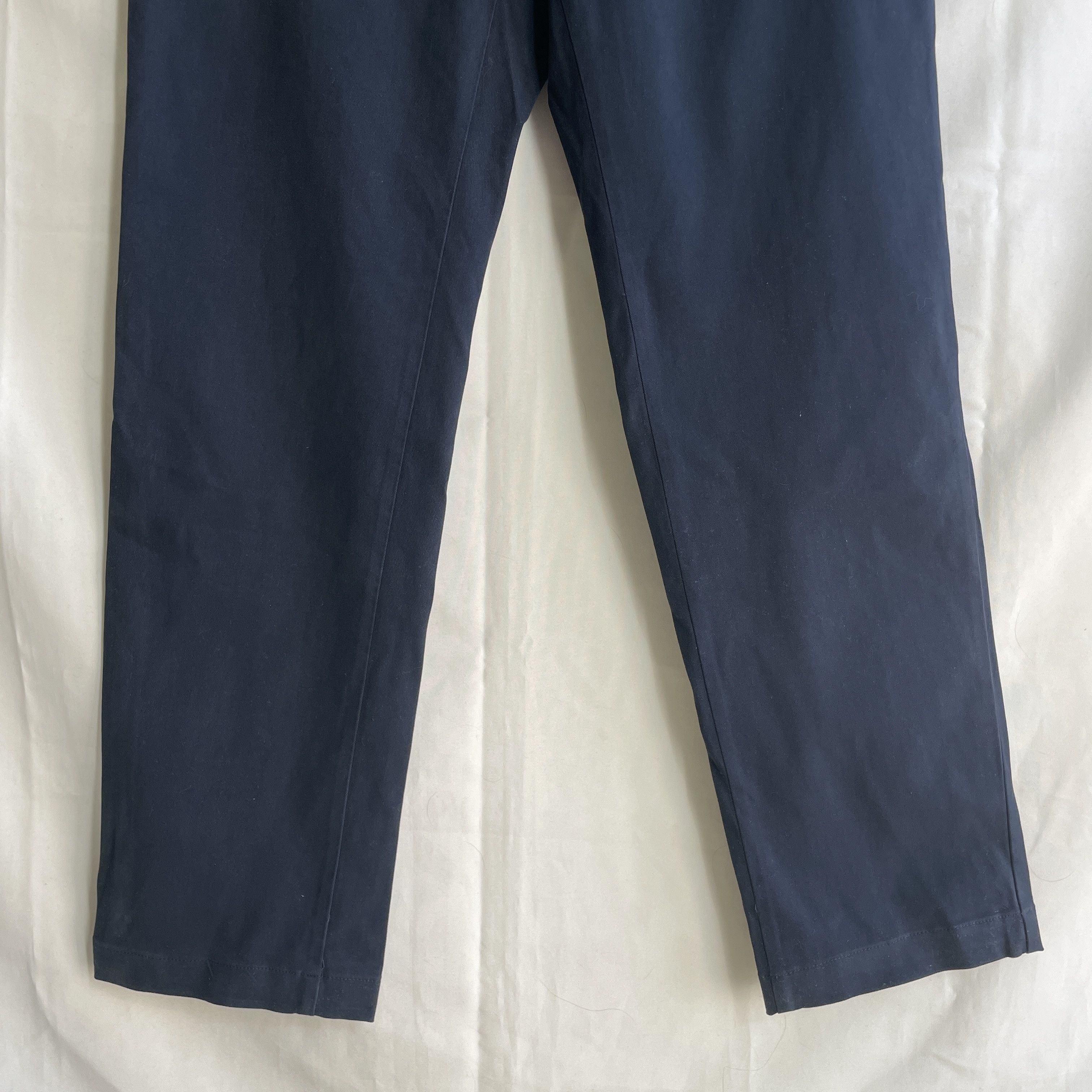 PT Torino PT Torino Navy Slim Drawstring Stretch Modal Cotton Trousers Size US 34 / EU 50 - 7 Thumbnail