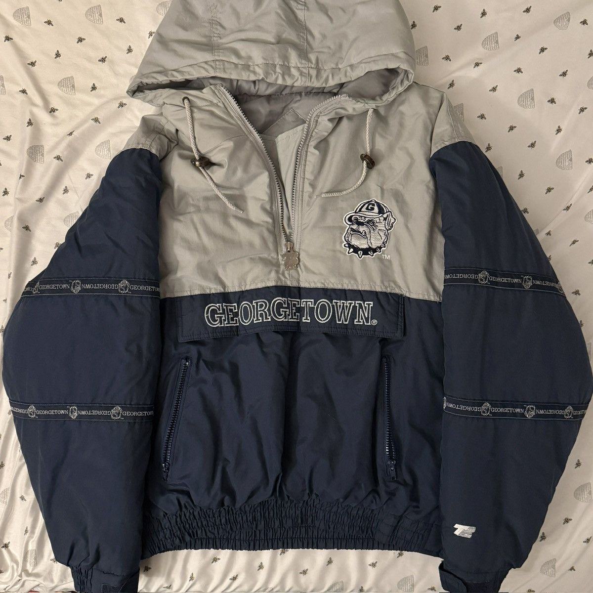 Vintage Vintage Georgetown Puffer Jacket Size US L / EU 52-54 / 3 - 1 Thumbnail