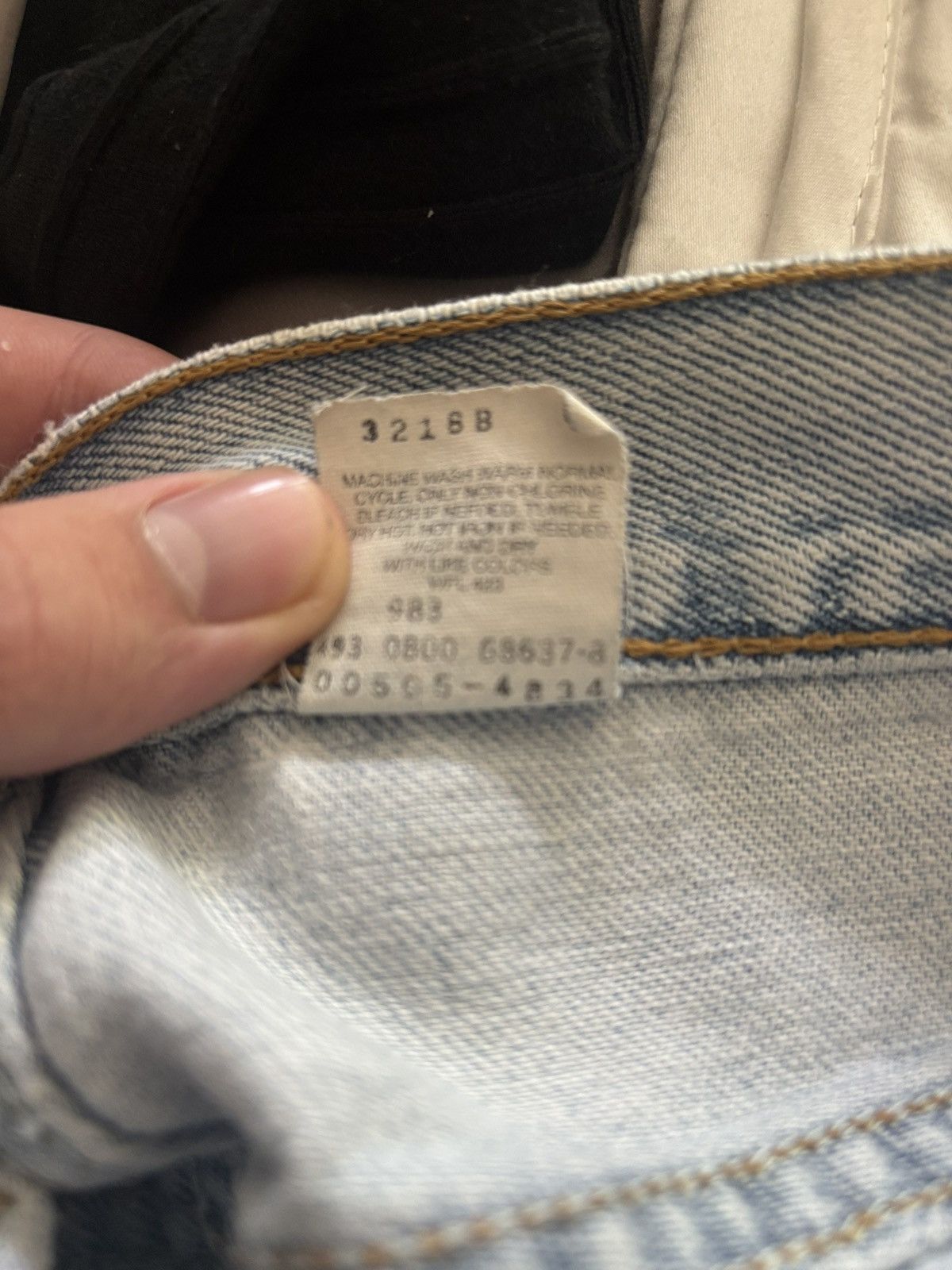 Levi's True Vintage 80’s Levi’s 505 Size US 34 / EU 50 - 3 Thumbnail