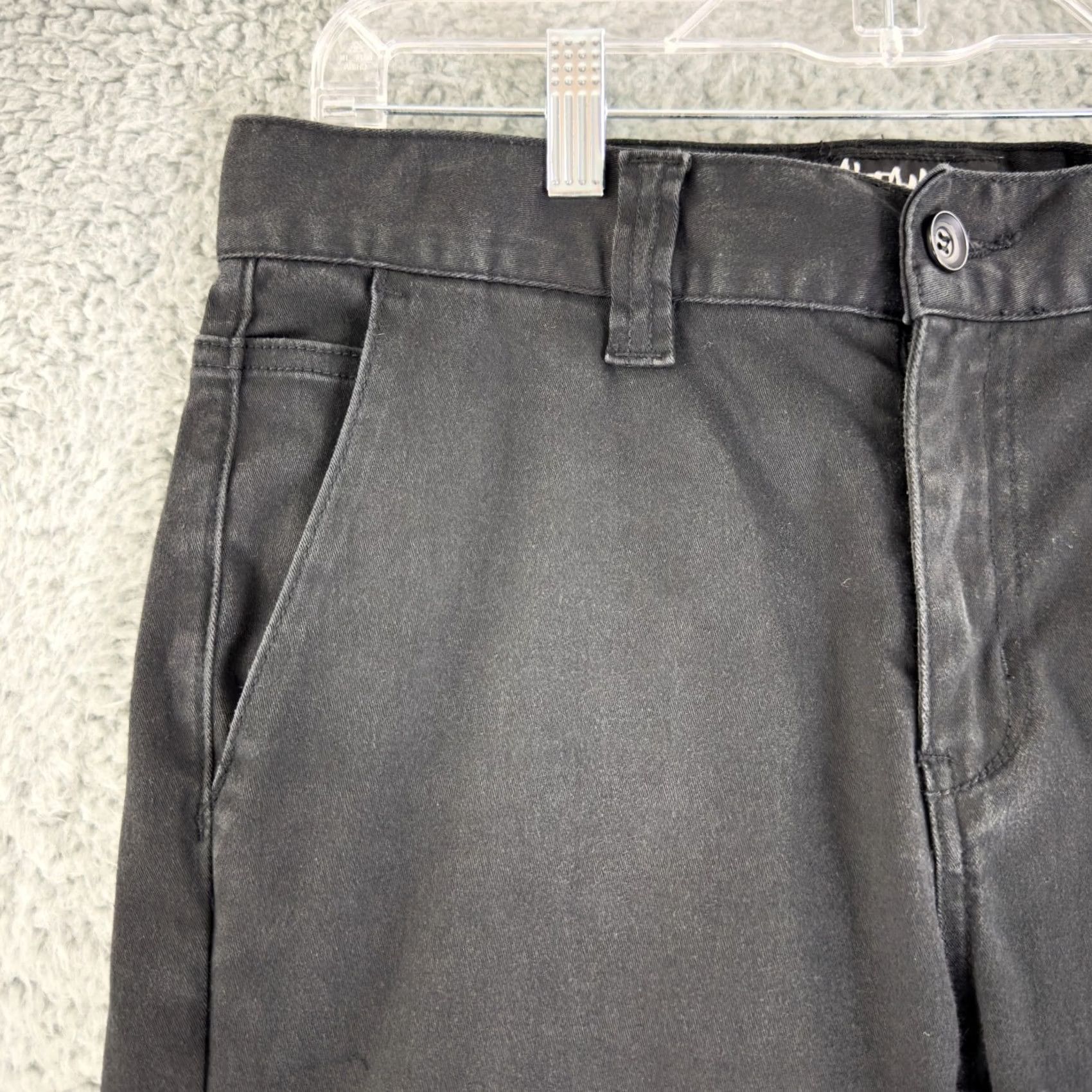 Altamont Altamont A 1969 Chino Pants Mens 30 Black Flat Front Slim Straight Casual Size US 30 / EU 46 - 4 Thumbnail