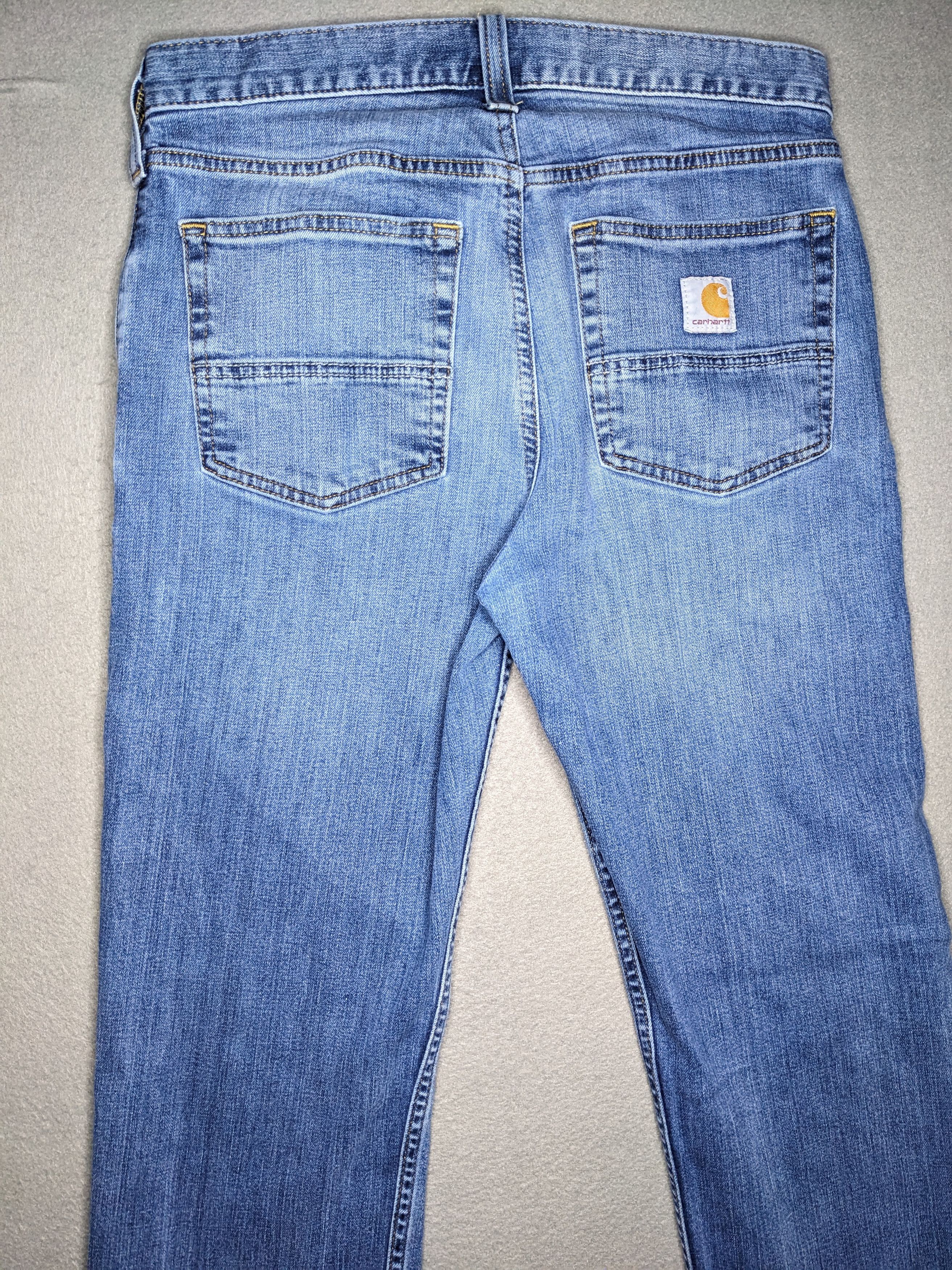 Carhartt Carhartt Straight Jeans Mens 30x34 Rugged Relaxed Stretch Size US 30 / EU 46 - 3 Thumbnail