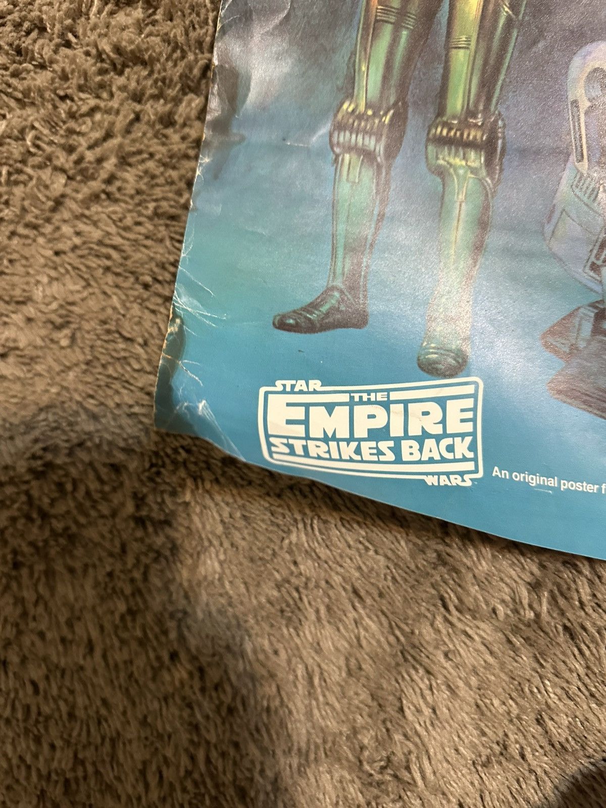 Star Wars Vintage Star Wars The Empire Strikes Back Poster 1980s Size US L / EU 52-54 / 3 - 3 Thumbnail